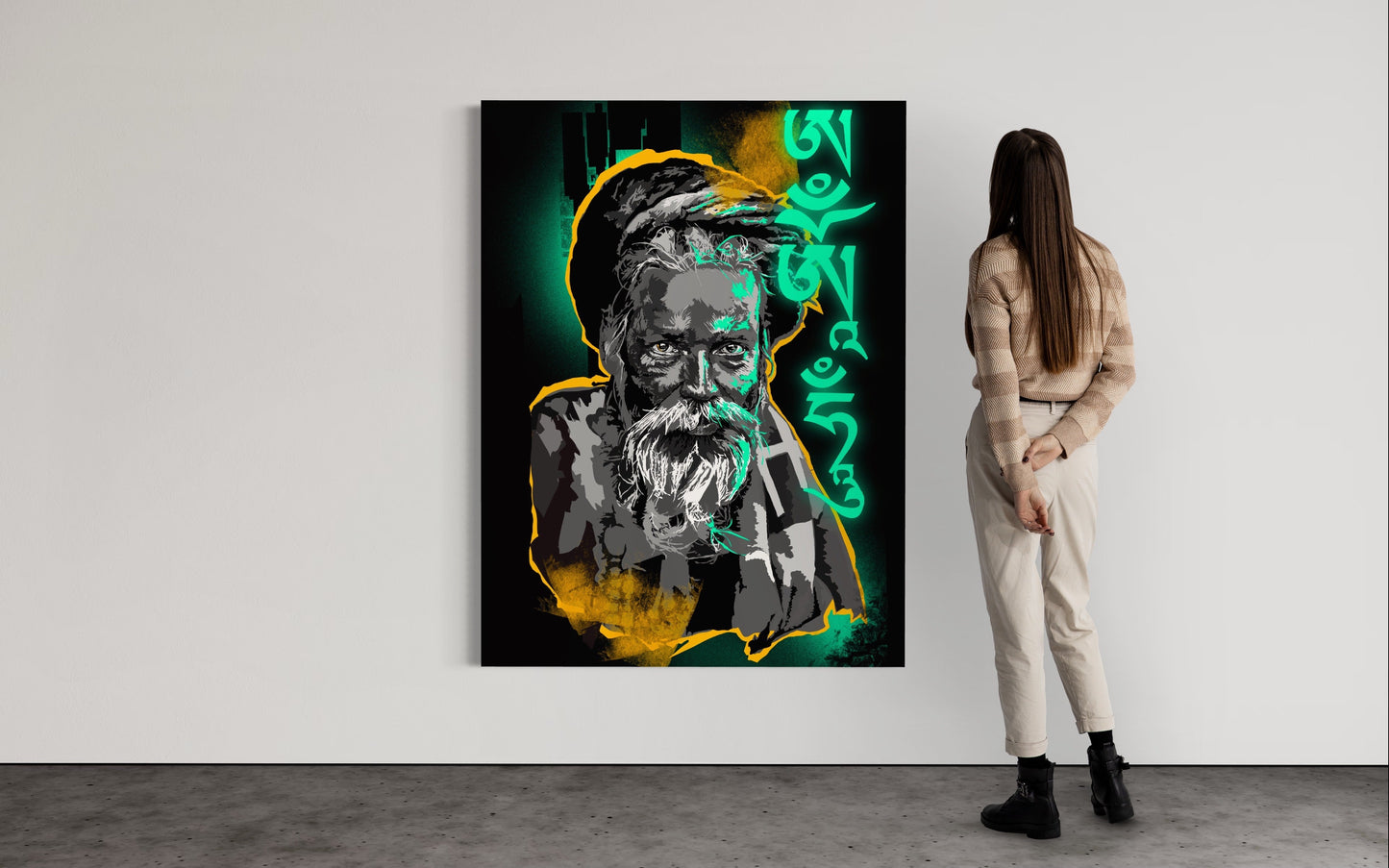 Om Mani Padme Hum - Heimkunst Shop